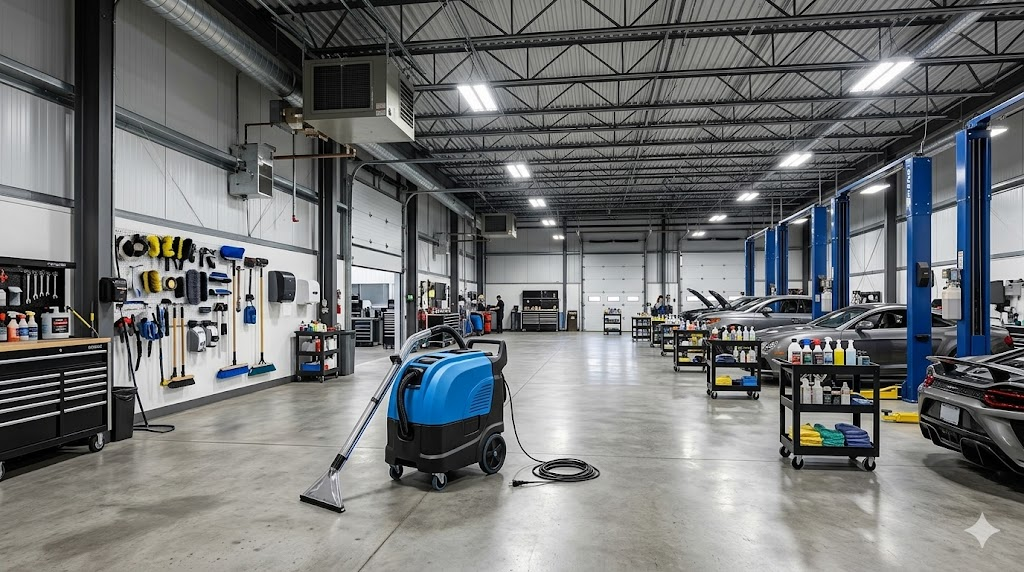 High-Performance Extractors & Detailing Equipment.